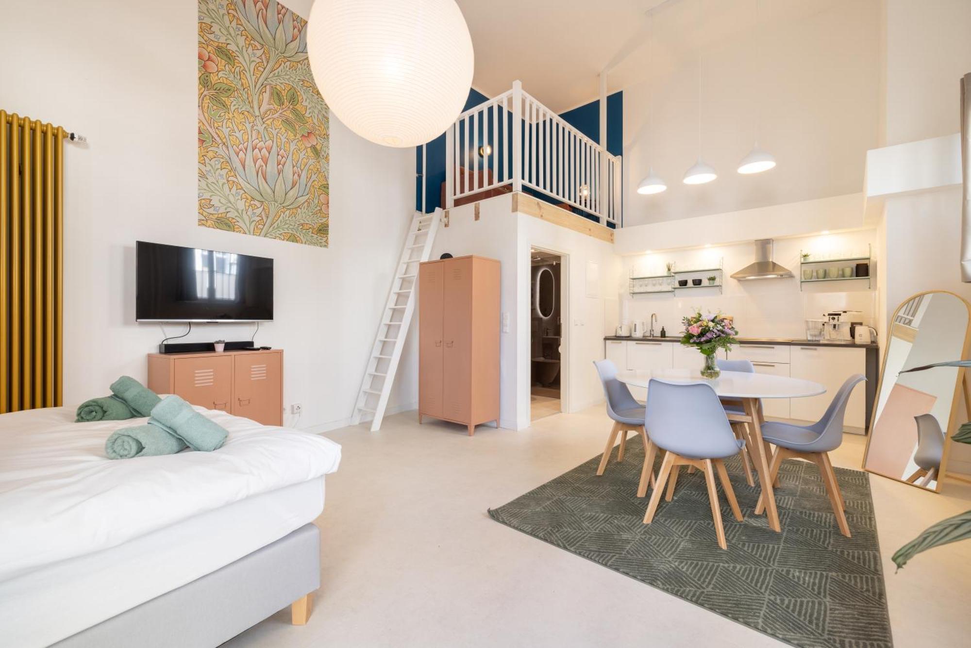 Great 1-Room Loft Berlin Exterior foto